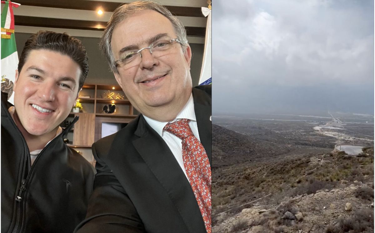 Muestra Ebrard terreno que ocupará Tesla en Nuevo León