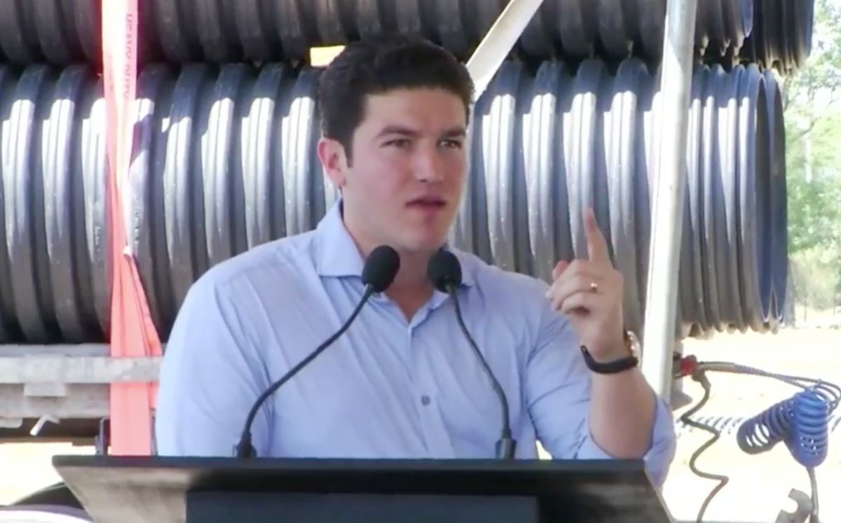 Samuel García dice sí a acueducto del río Pánuco