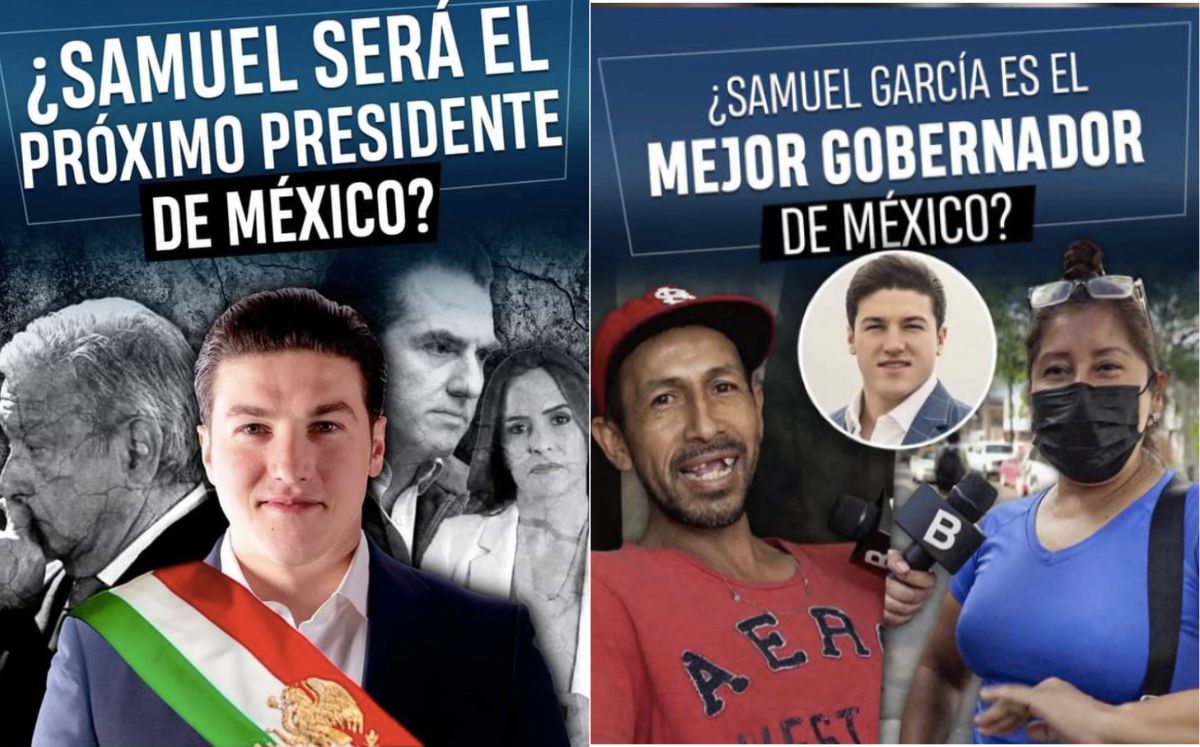 Gobierno gasta $10 mdp en videos para Samuel García