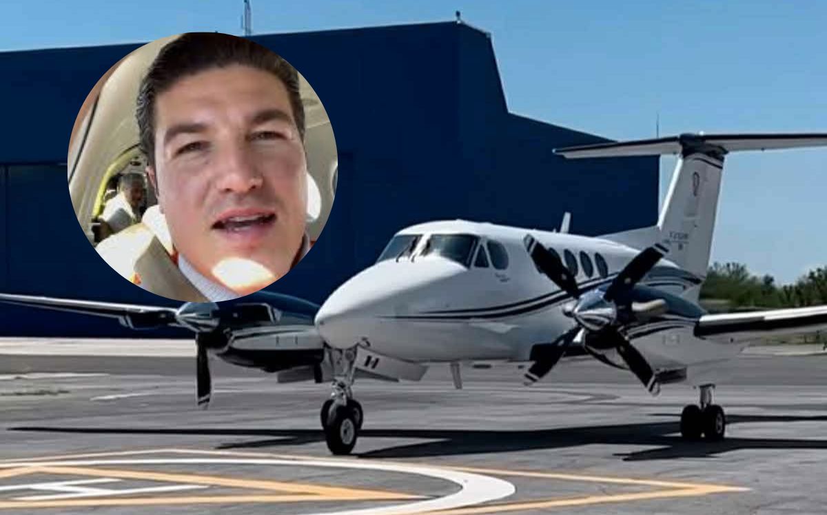 Aeronave de $70 mdp de Samuel García sale defectuoso