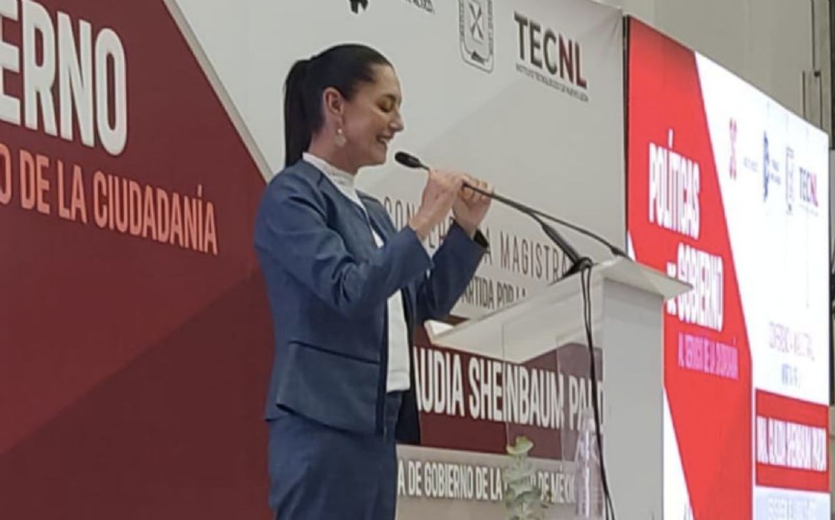 Estamos arriba en las encuestas: Claudia Sheinbaum